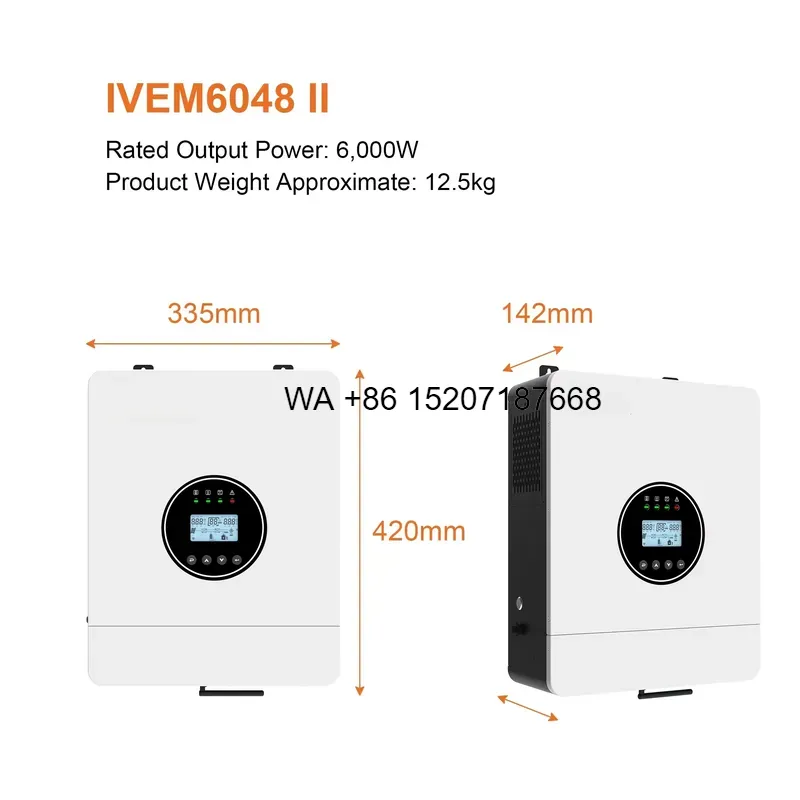 Off Grid Solar Inverter 48V 6000W - Wmwmnu voor Felicitysolar 6000W Off Grid